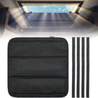 BougeRV RV Skylight Vent Cover, Magnetic Foldable Camper Window Sun Shade