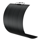 BougeRV Arch 200 Watt Fiberglass Flexible Curved Solar Panel