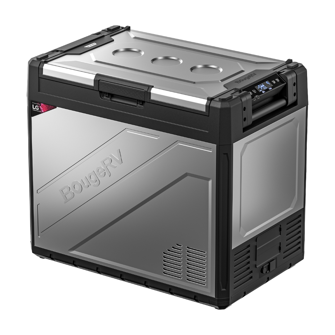 BougeRV Rocky 81QT Dual Zone 12V Portable Fridge